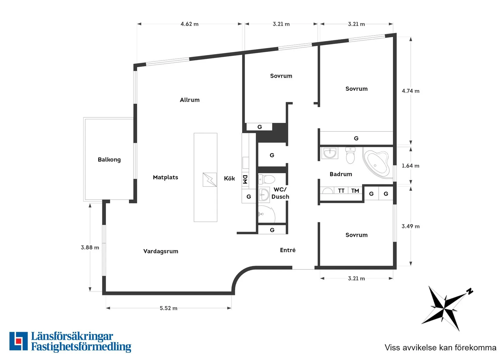 Bostadsrätt, Barken Beatrices Gata 26, Sannegårdshamnen, Göteborg