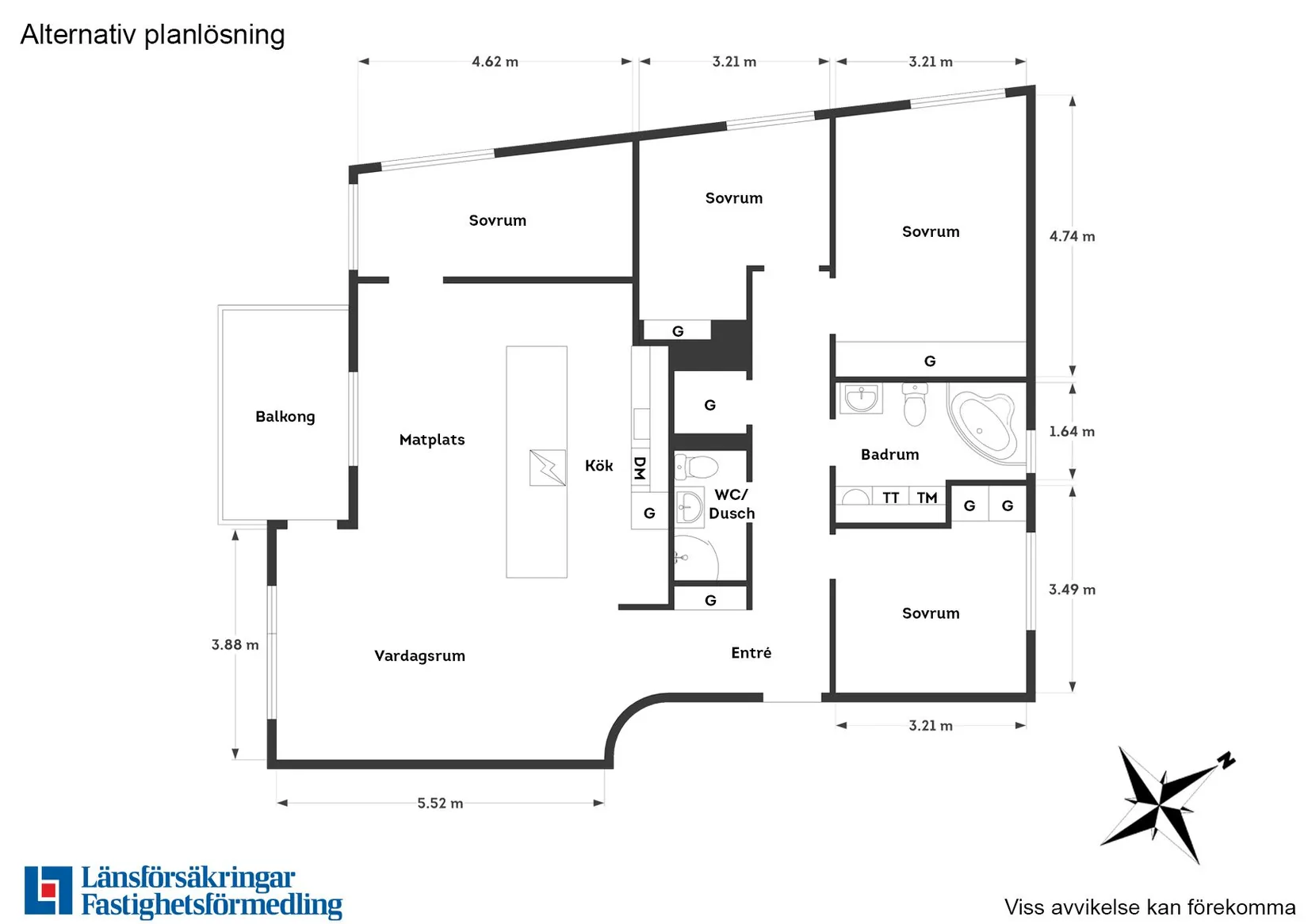 Bostadsrätt, Barken Beatrices Gata 26, Sannegårdshamnen, Göteborg