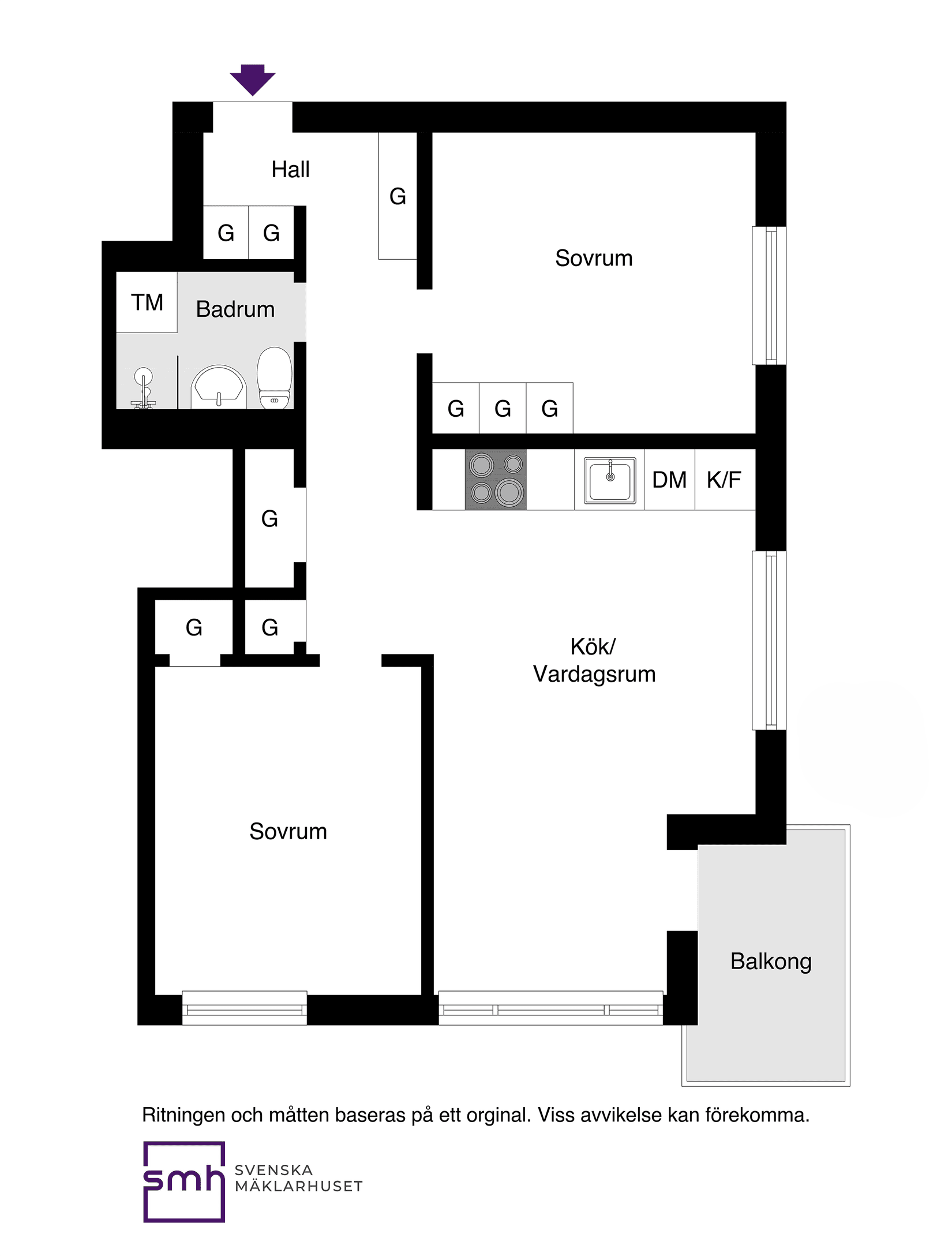 Bostadsrätt, Vattugatan 23, Centrala Sundbyberg, Sundbyberg