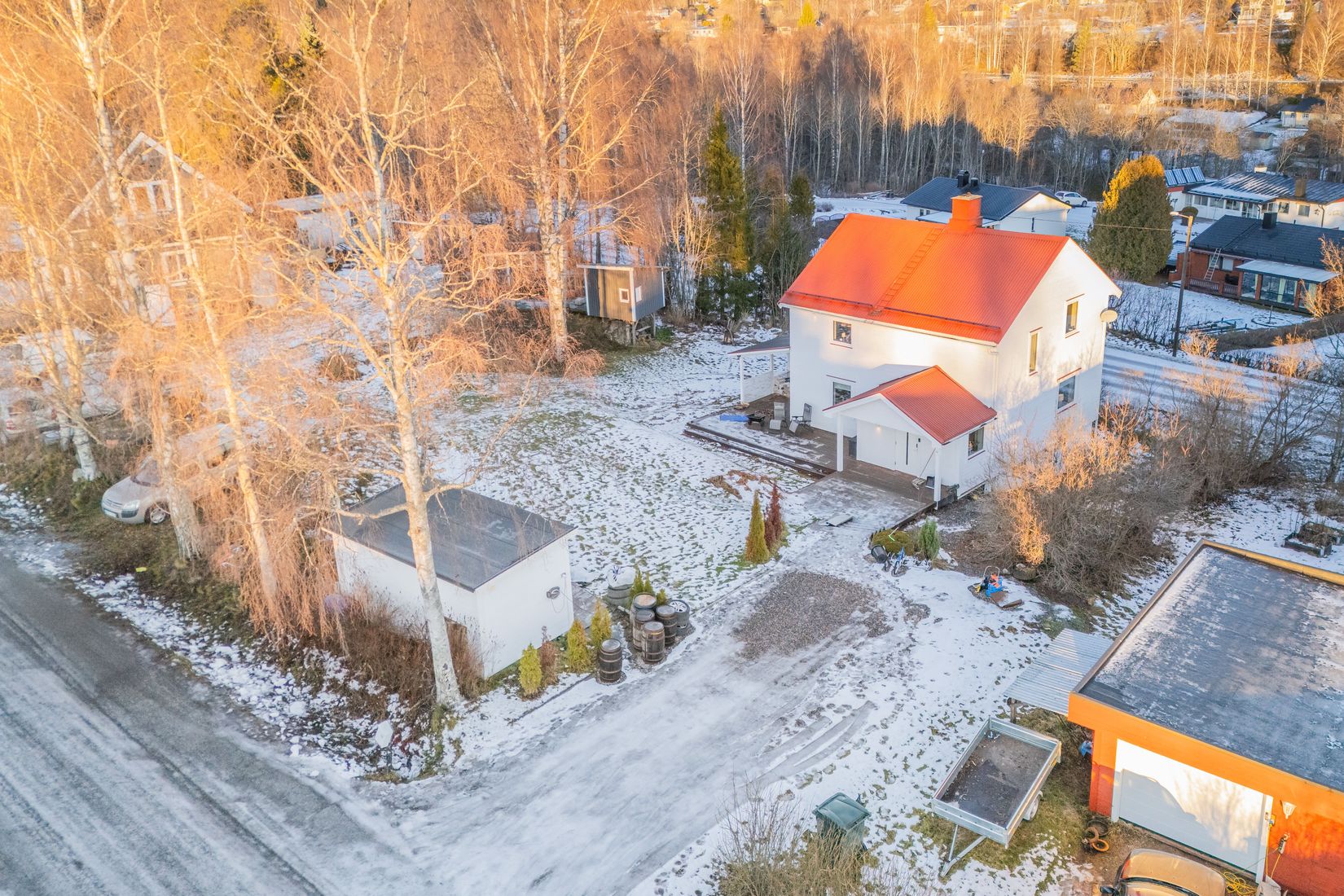 Villa, Hovsmedsvägen 12, Vävland, Timrå