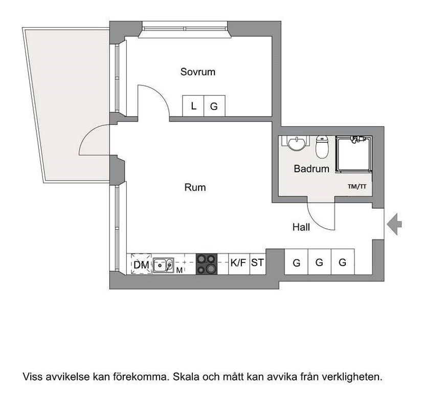 Bostadsrätt, Rabattvägen 36, Vån 2 (1332/1202), Johannelund / Vällingby, Stockholm