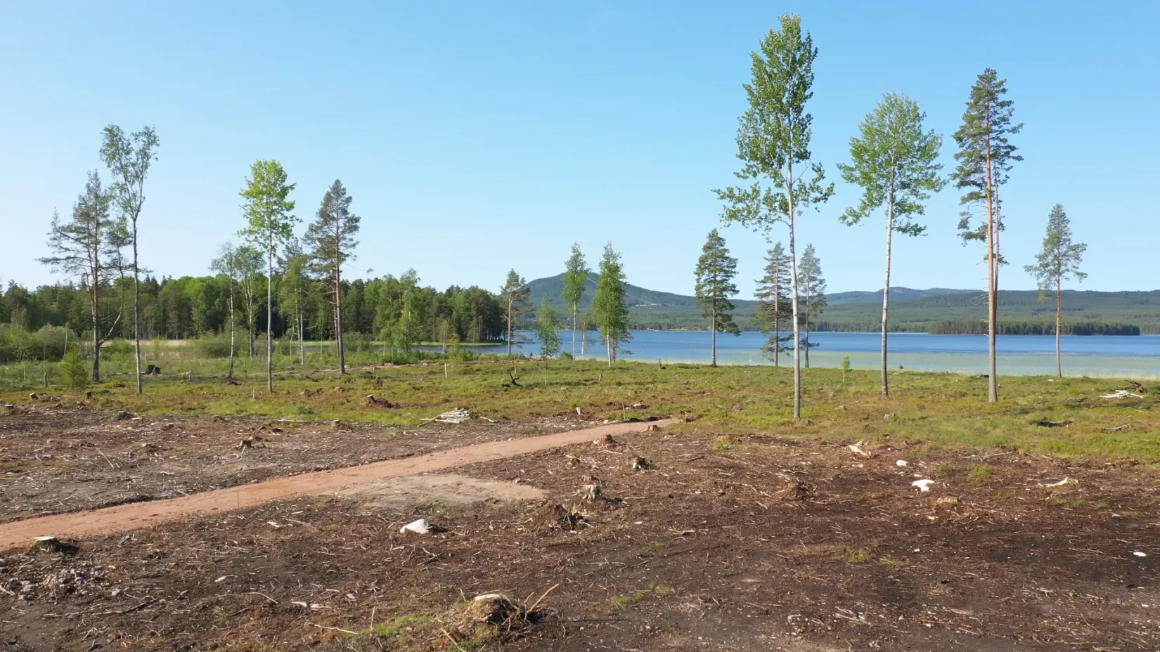 Tomt, Skålviksvägen, Tomt vid Siljan, Utanmyra/Sollerön, Mora