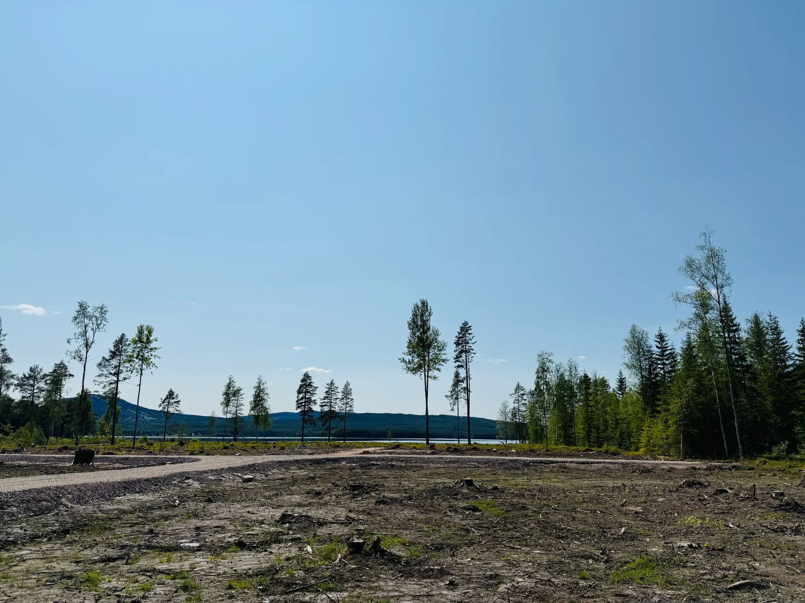 Tomt, Skålviksvägen, Tomt vid Siljan, Utanmyra/Sollerön, Mora