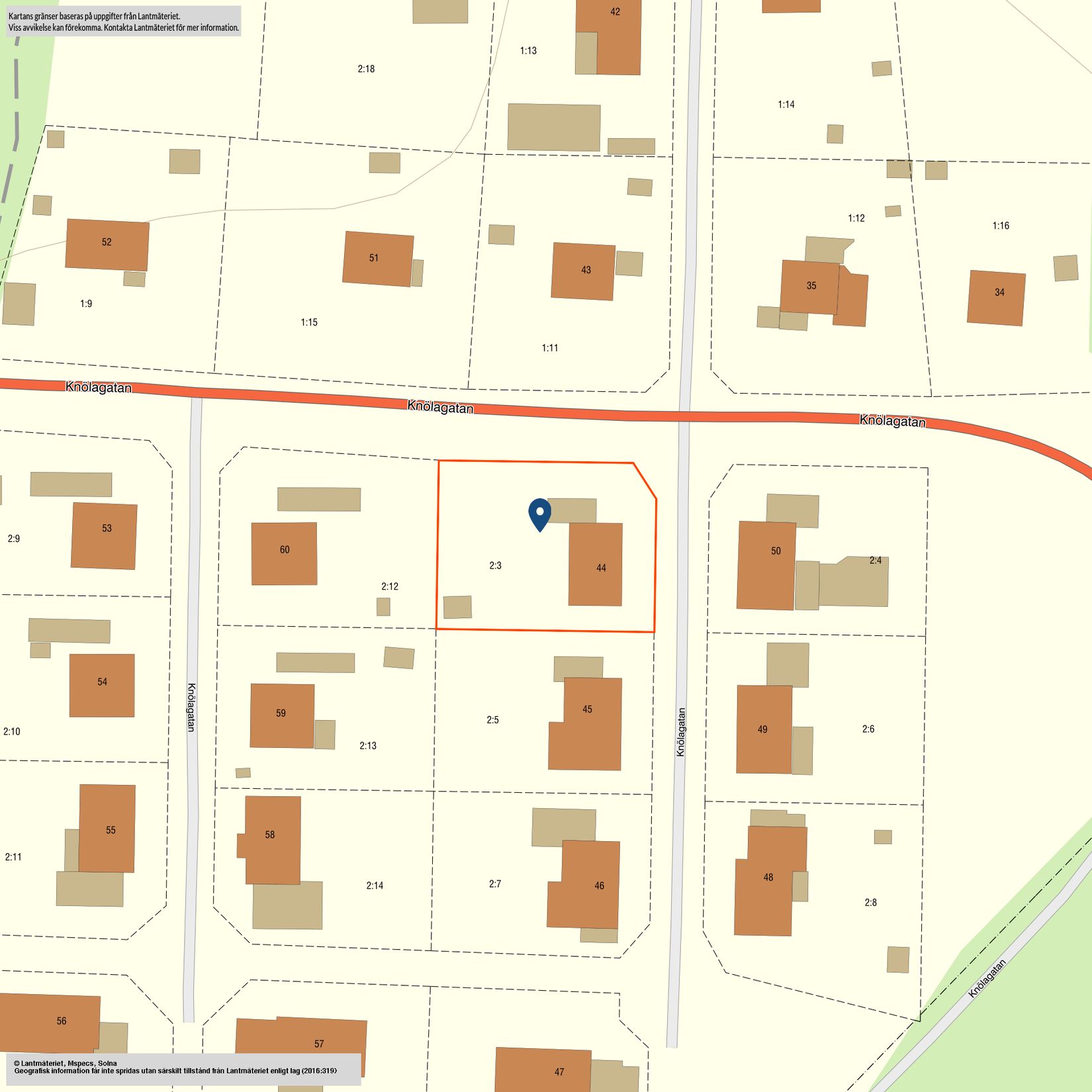 Villa, Knölagatan 44, Vretstorp, Hallsberg