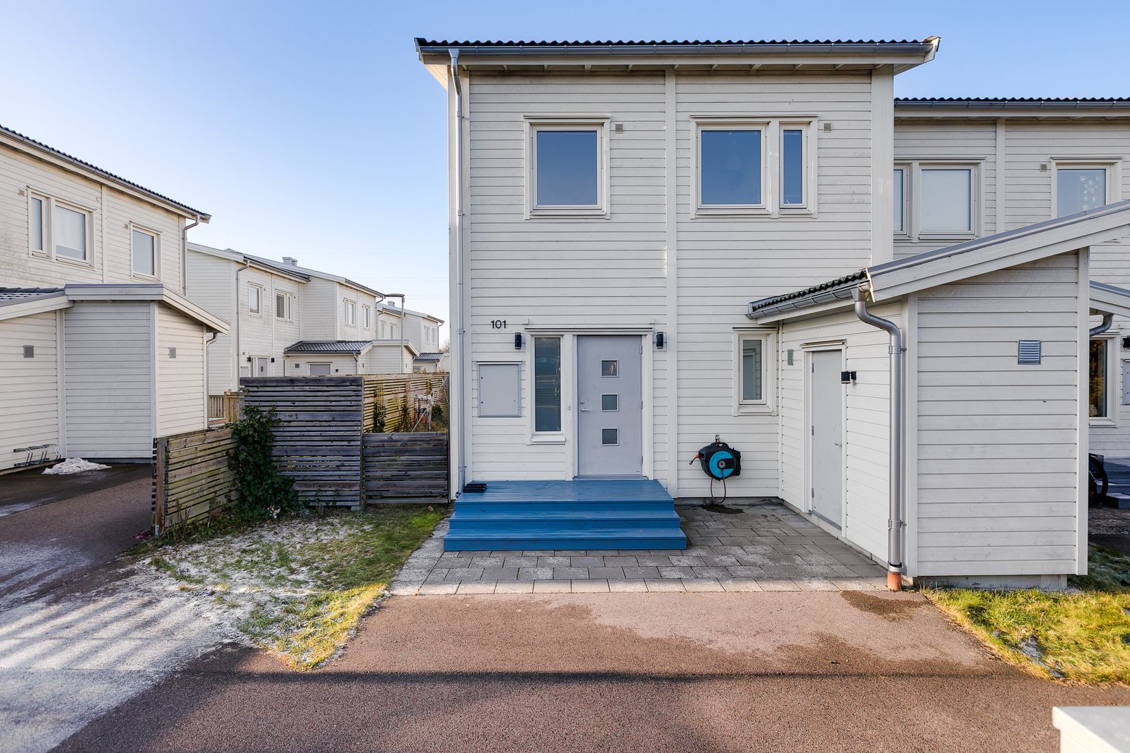 Radhus, Kaprifolvägen 101, Burlövs Egnahem, Burlöv