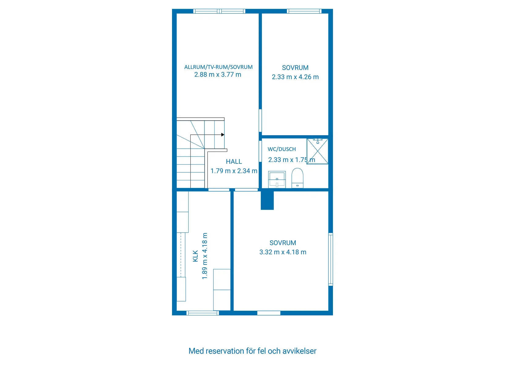 Villa, Radhus, Motalagatan 16F, Centralt, Vadstena
