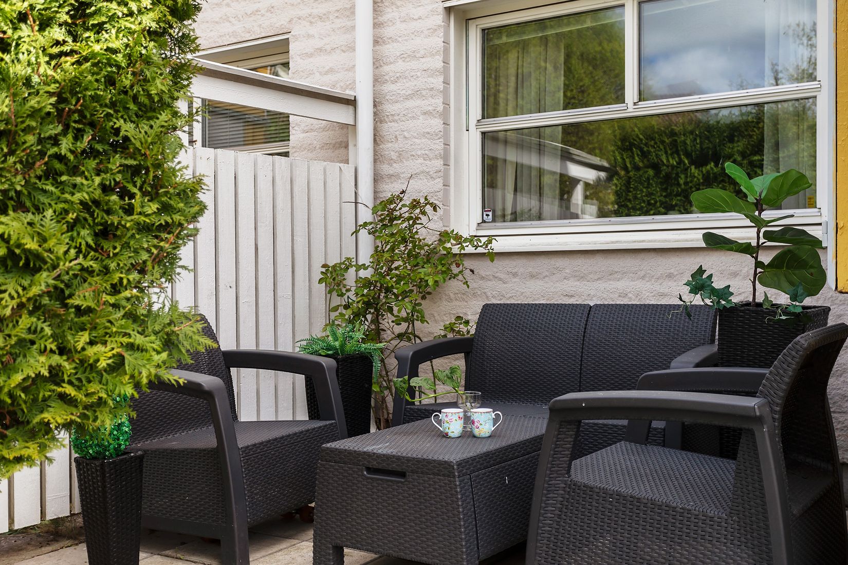 Radhus, Östergården 34, Östergården, Vallentuna