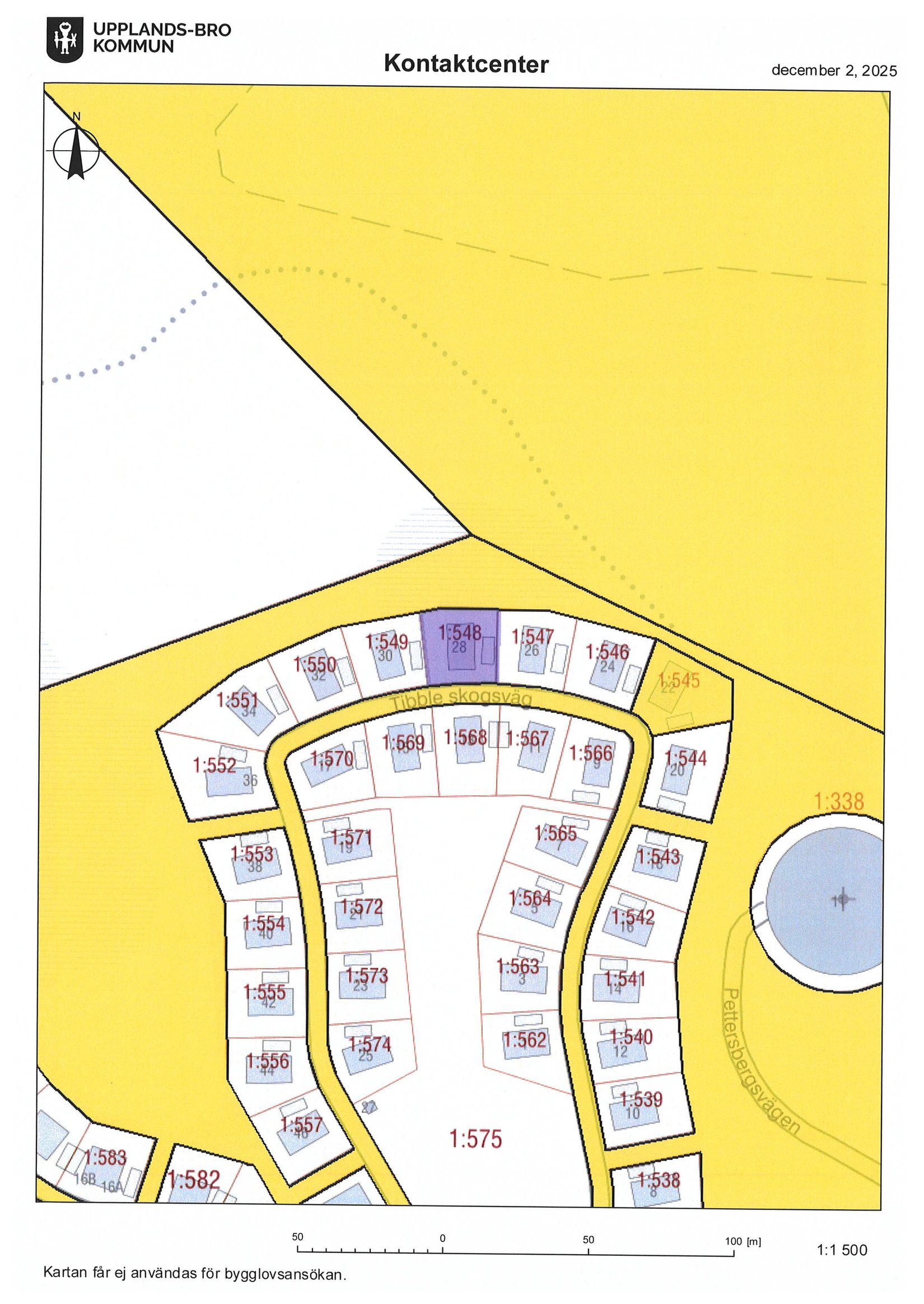 Villa, Tibble Skogsväg 28, Norrboda, Upplands-Bro