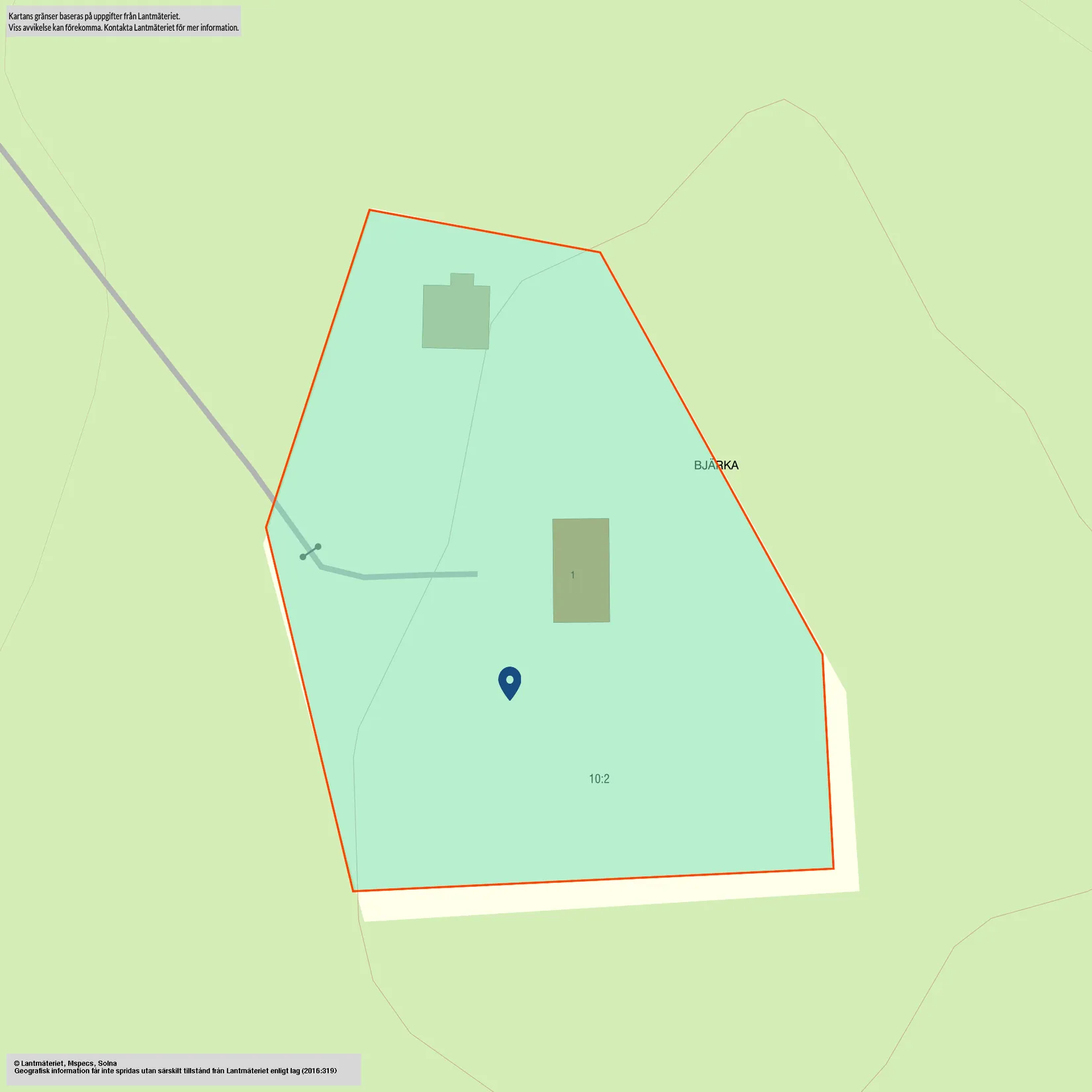 Villa, Bjärka Västgötagården 1, Skara