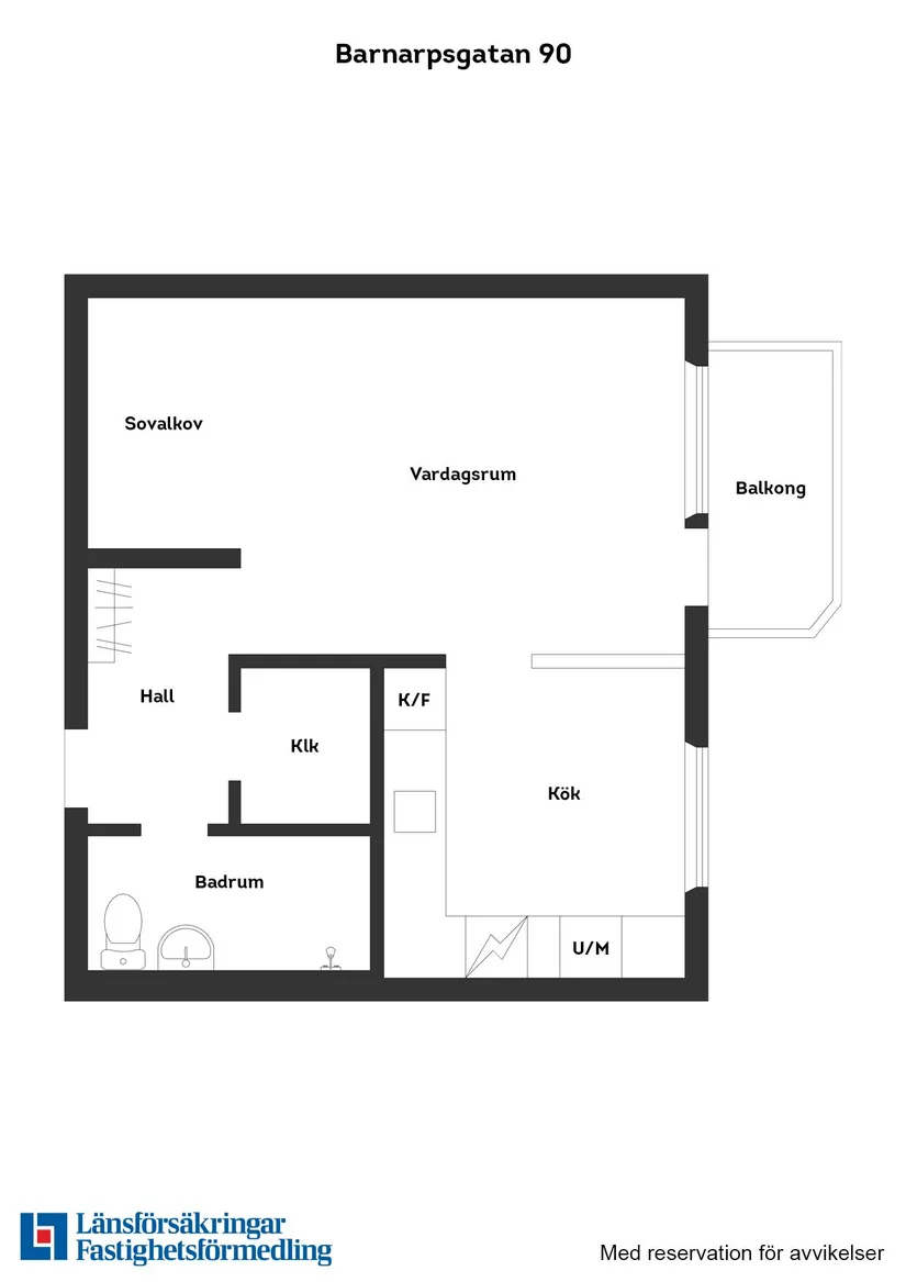 Bostadsrätt, Barnarpsgatan 90, Torpa, Jönköping