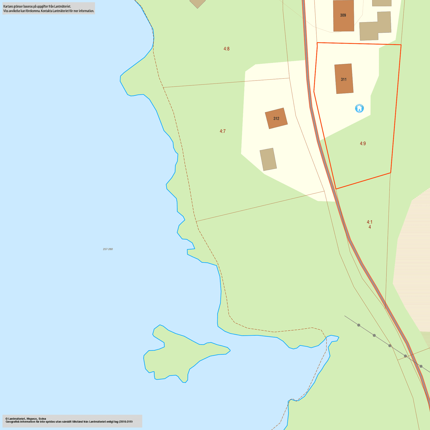 Villa, Vallen 311, Ånge