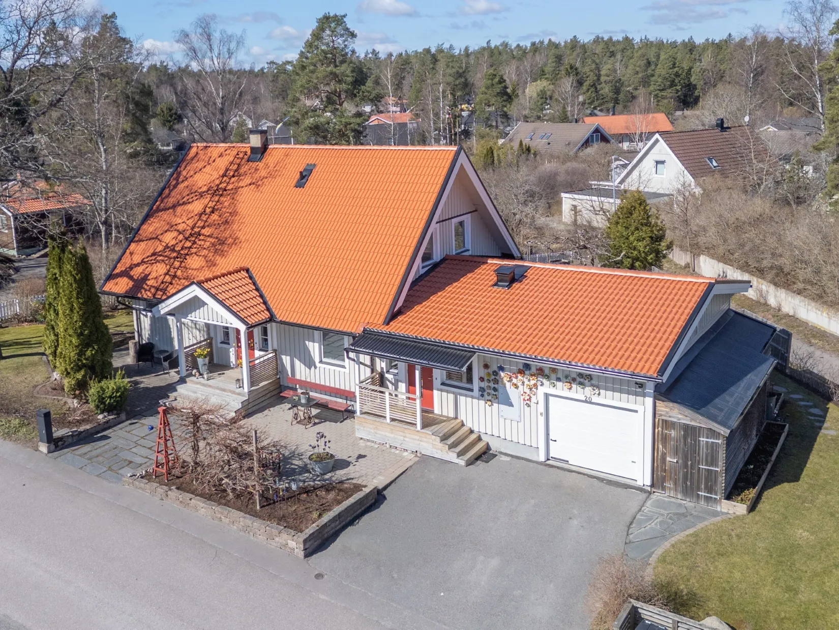 Villa, Jaktvägen 20, Skarpäng, Täby