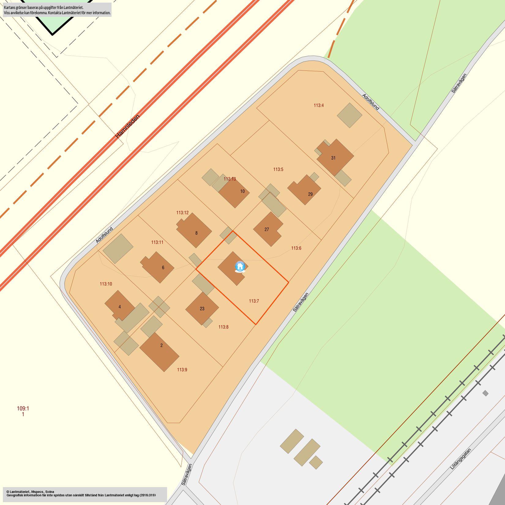 Villa, Sätravägen 25, Sätra, Gävle