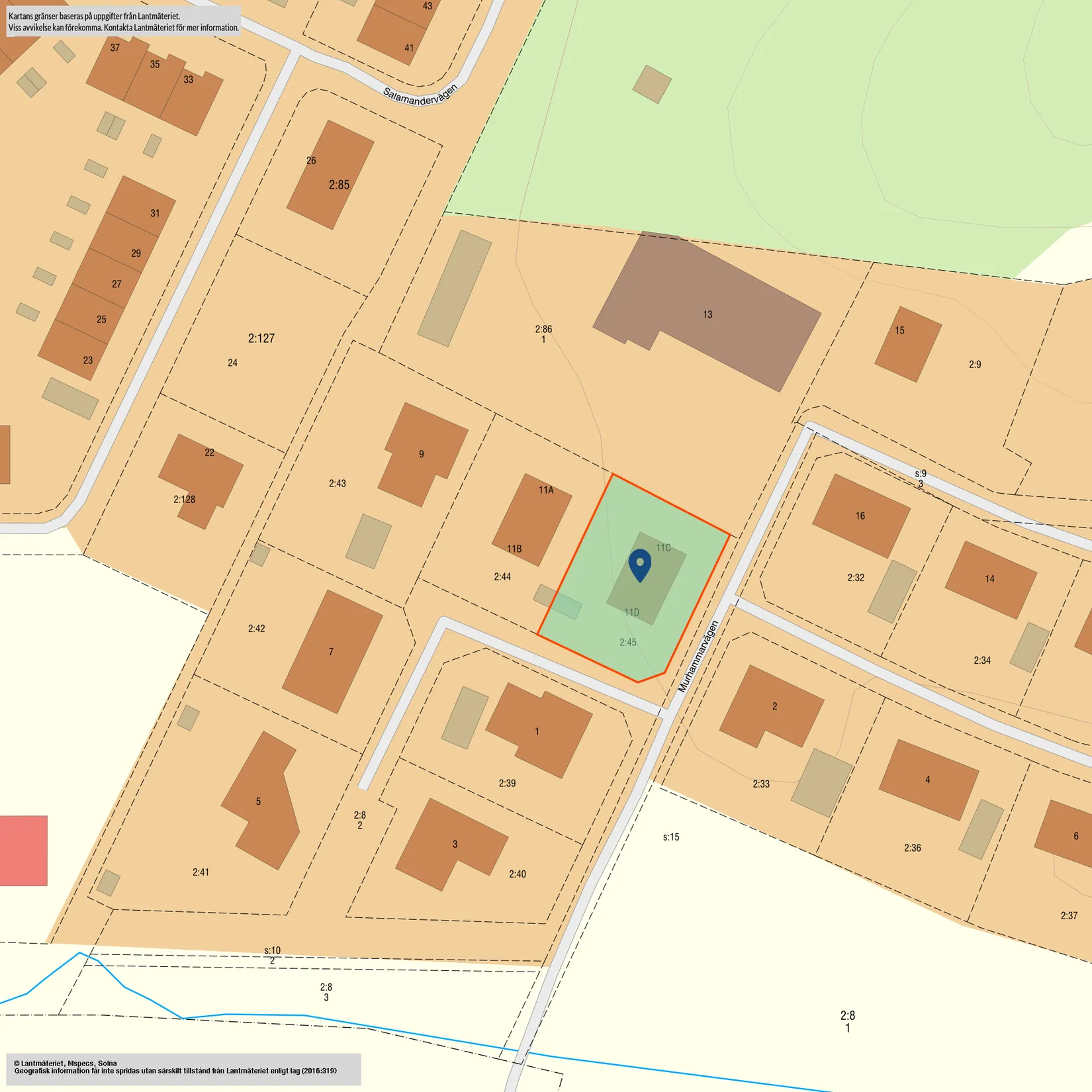 Radhus, Murhammarvägen 11C & 11D, Kareby, Kungälv