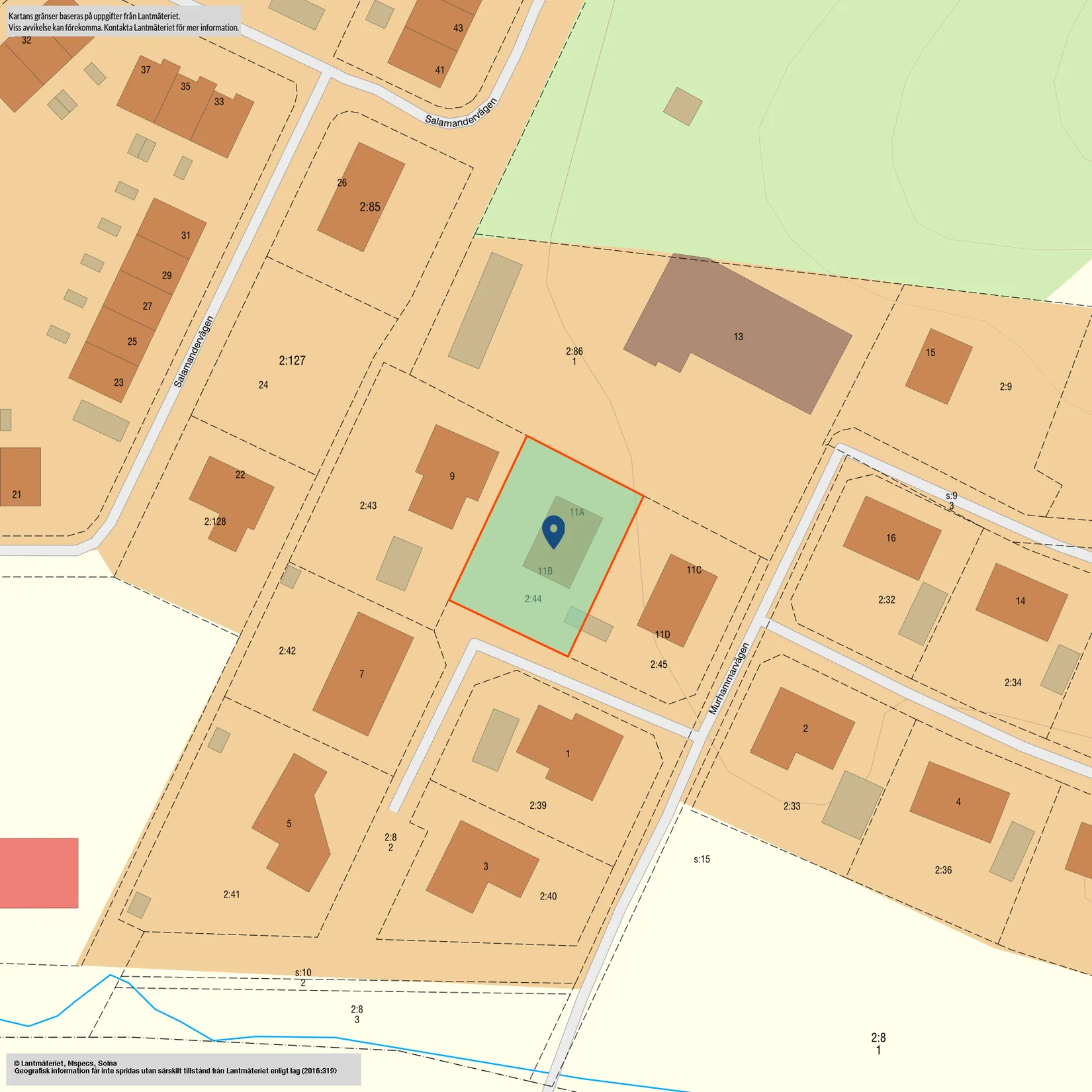 Radhus, Murhammarvägen 11A & 11B, Kareby, Kungälv
