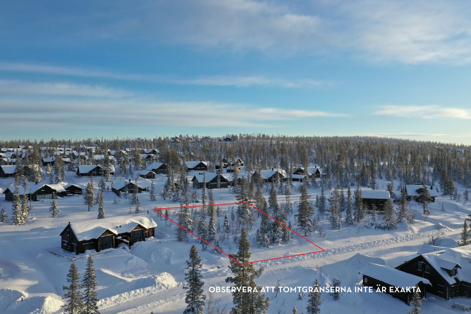 Tomt, Lupusvägen 7, Berg