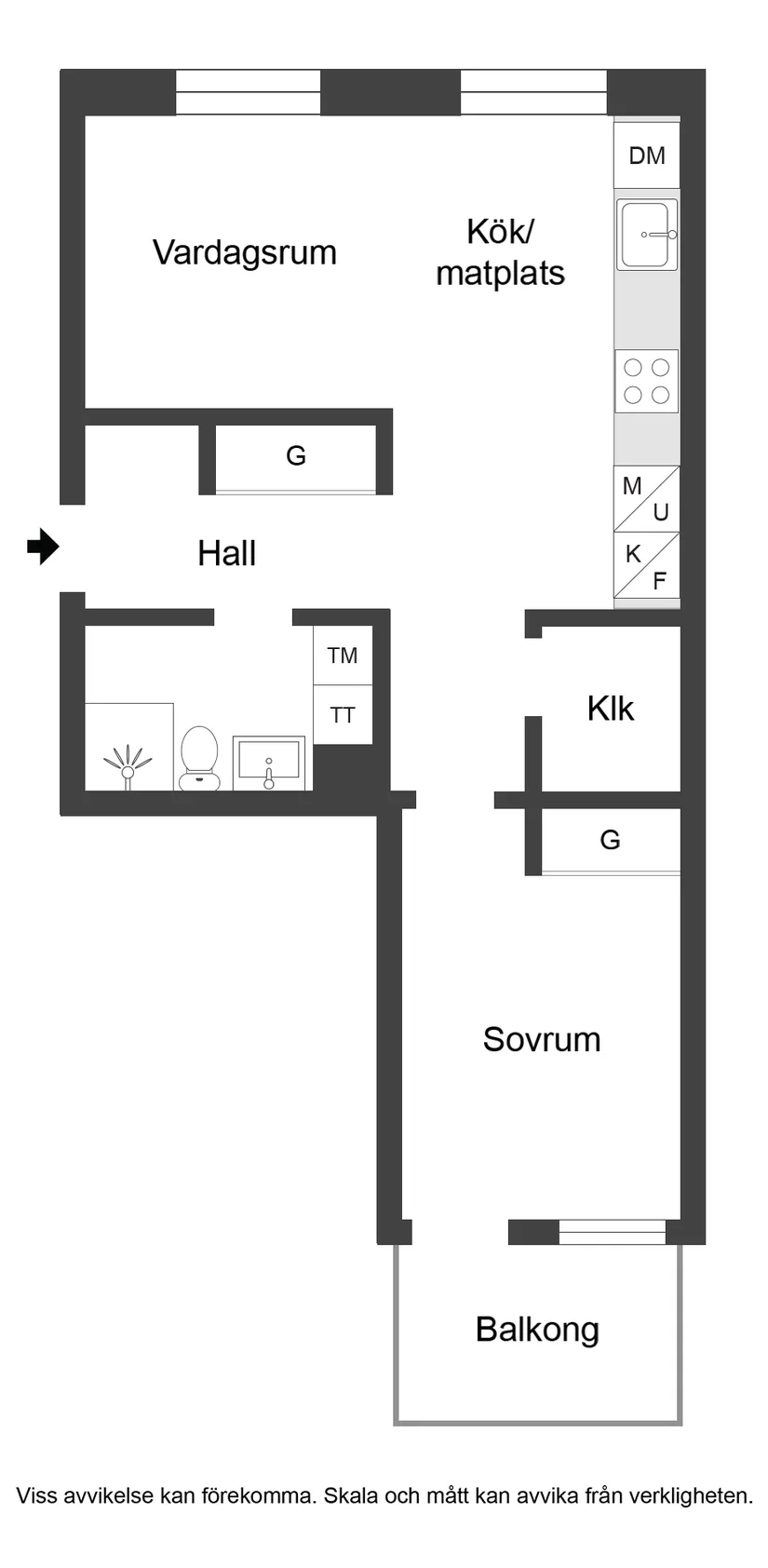 Bostadsrätt, Saltängsgatan 72, Inre Hamnen, Norrköping
