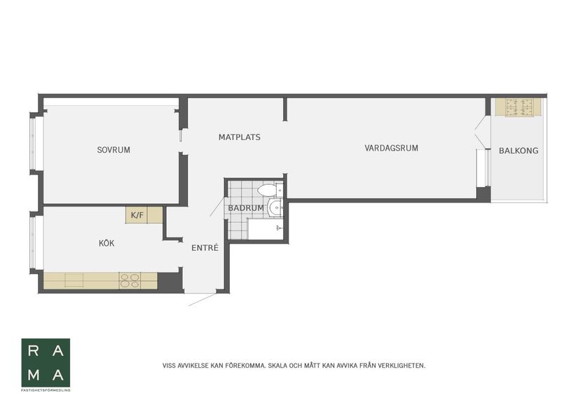Bostadsrätt, Österlånggatan 3A, Östermalm, Kristianstad