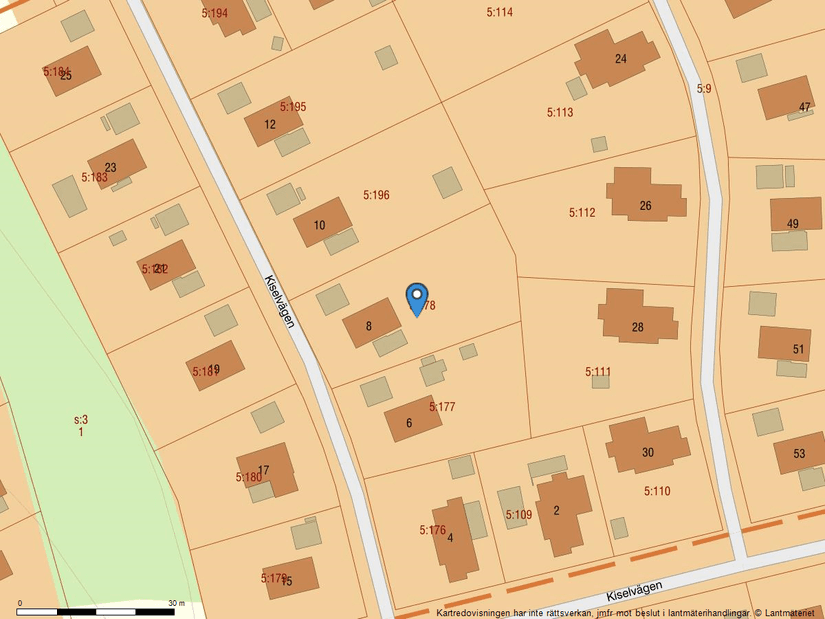 Villa, Kiselvägen 8, Skörby, Håbo