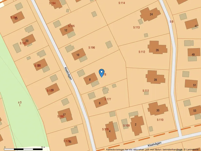 Villa, Kiselvägen 8, Skörby, Håbo