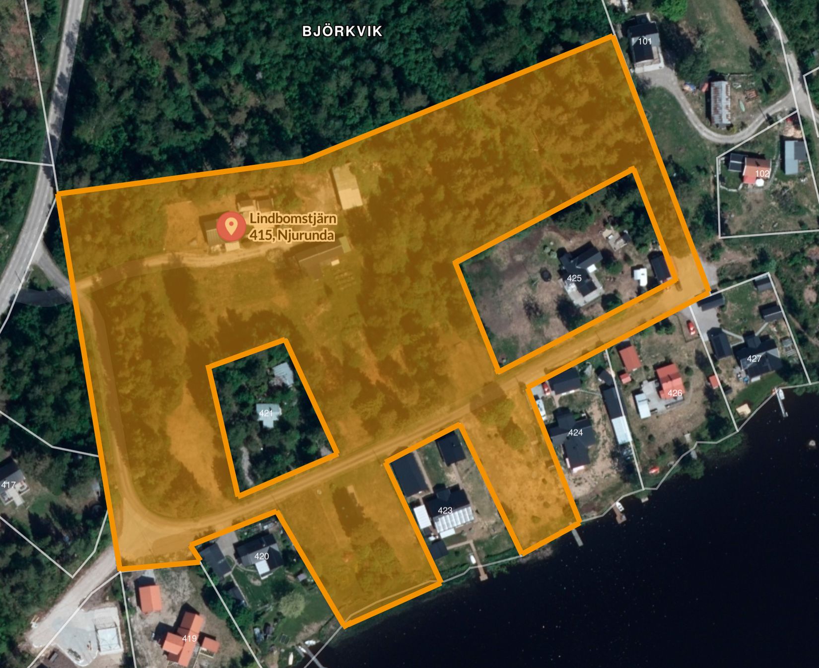 Gård/Skog, Lindbomstjärn 415, Sundsvall