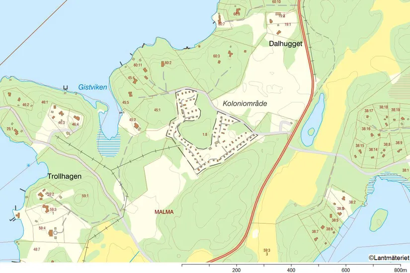 Fritidshus, Nybyggarvägen 58, Hjortens odling/Malma, Värmdö