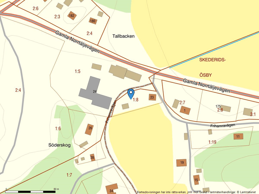 Villa, Frihamravägen 23, Frihamra, Norrtälje