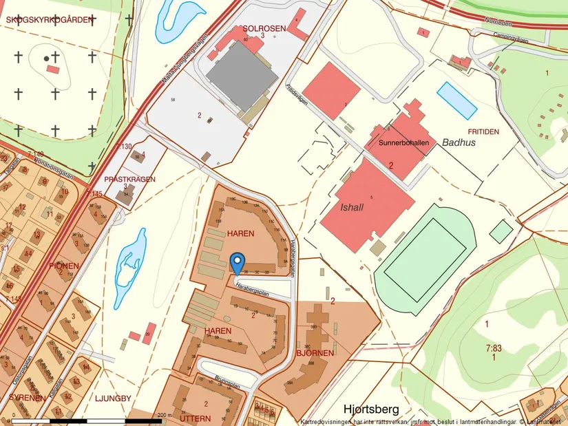 Bostadsrätt, Harabergsplan 3A, Centralt, Ljungby
