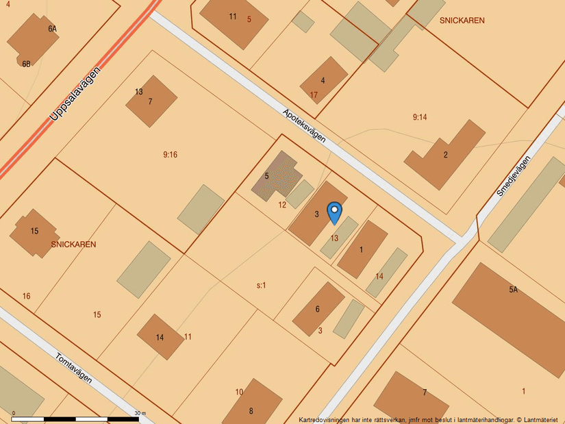 Villa, Apoteksvägen 3, Rimbo, Norrtälje