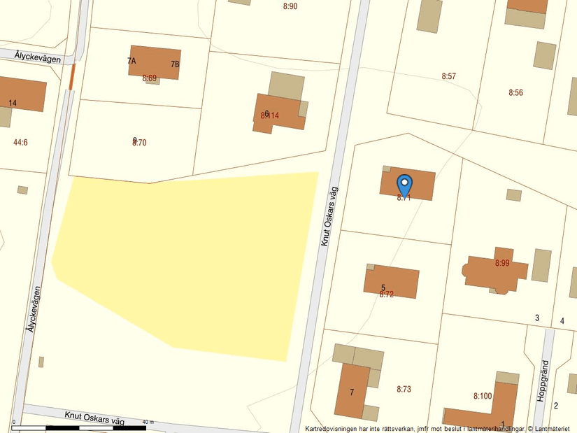 Villa, Knut Oskars väg 3, Ränneslöv, Laholm