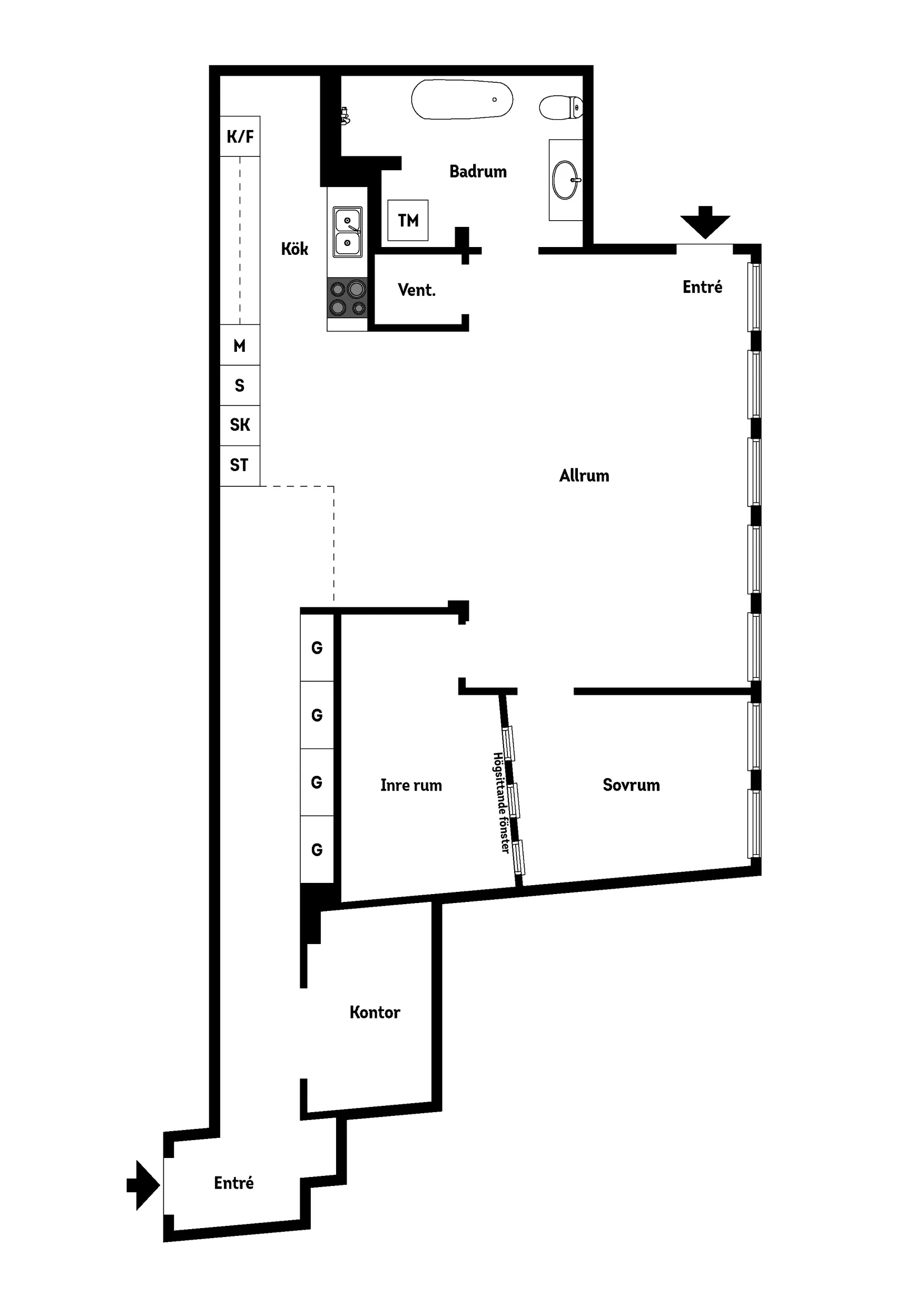 Bostadsrätt, Vikingavägen 15, Centrala Nynäshamn, Nynäshamn