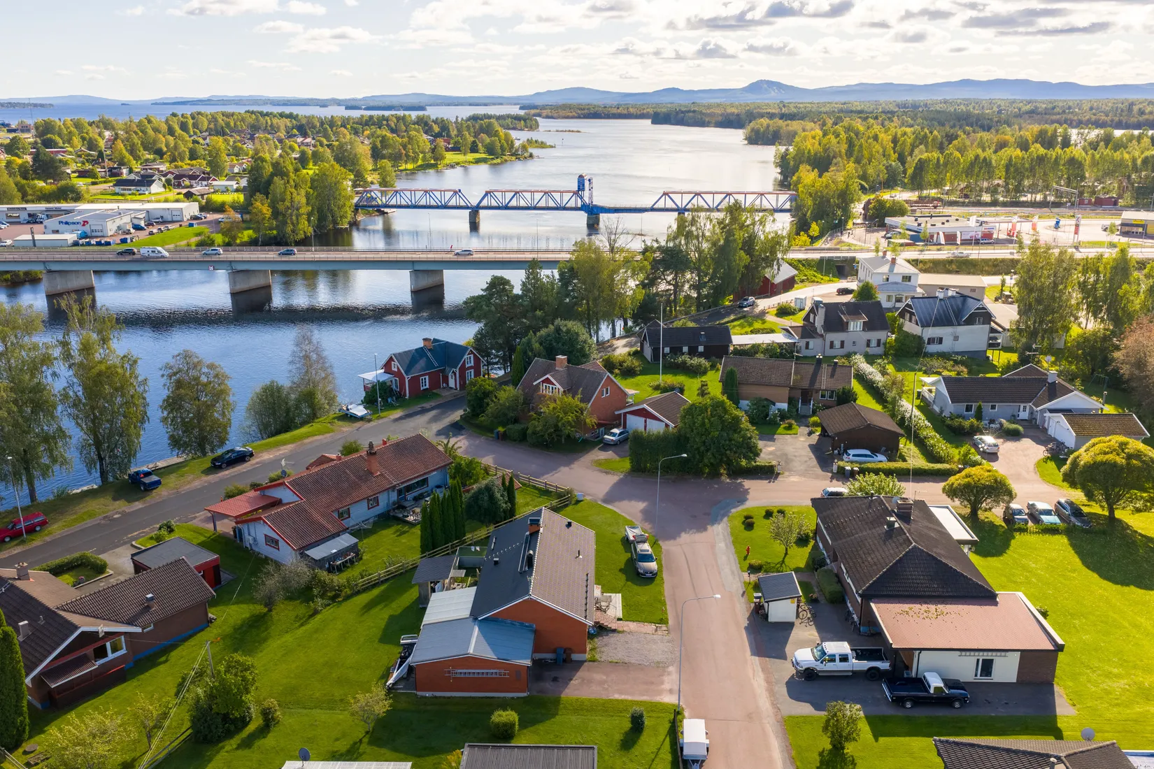 Villa, Skiljegatan 1, Broåkern, Mora