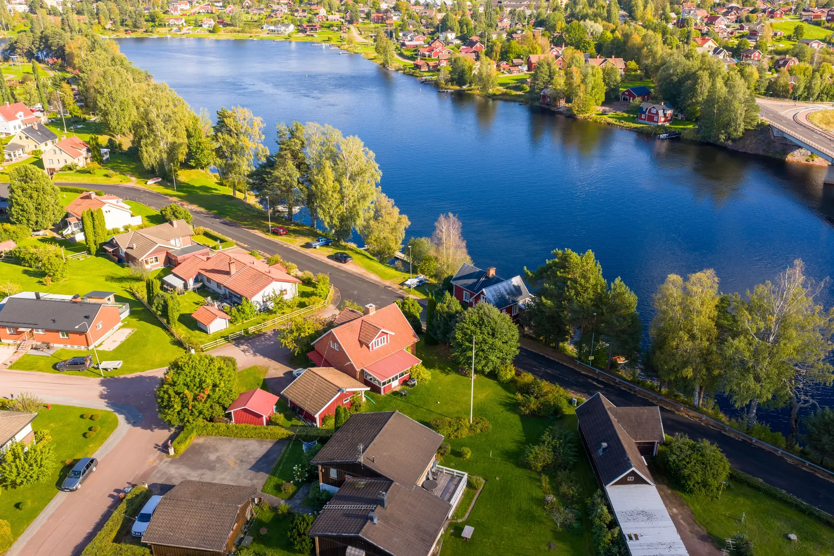 Villa, Skiljegatan 1, Broåkern, Mora