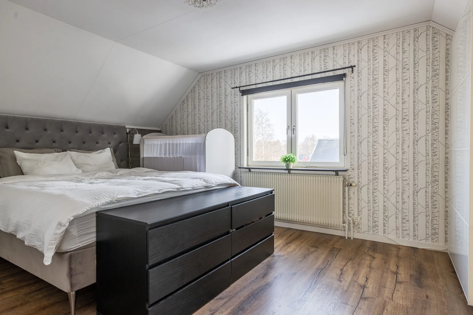 Villa, Skiljegatan 1, Broåkern, Mora