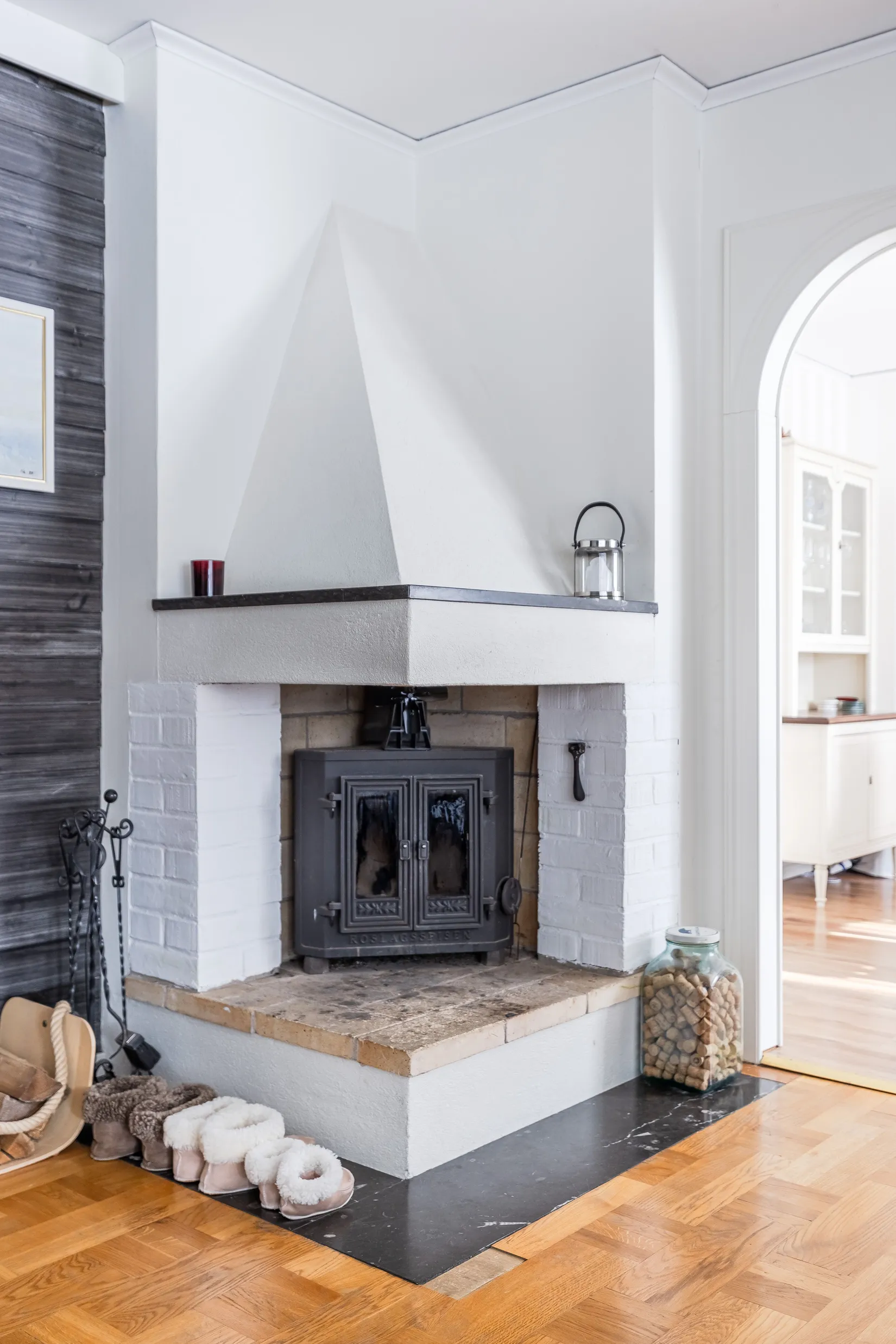 Villa, Skiljegatan 1, Broåkern, Mora