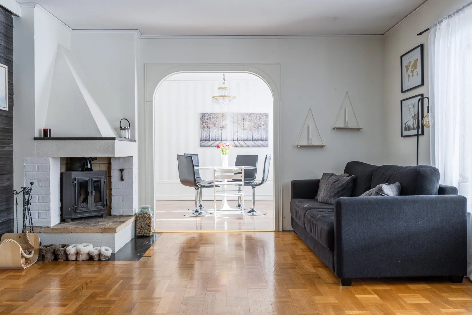 Villa, Skiljegatan 1, Broåkern, Mora