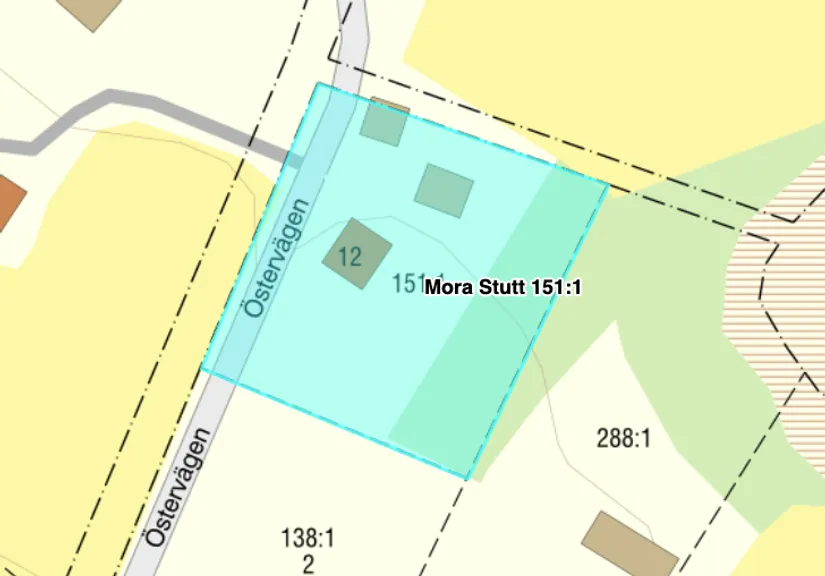 Fritidshus, Östervägen 12, Venjan, Mora