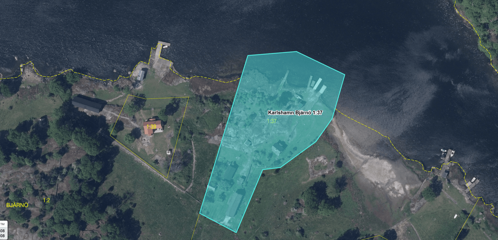 Villa, Bjärnösundsvägen 320-23, Bjärnö, Karlshamn