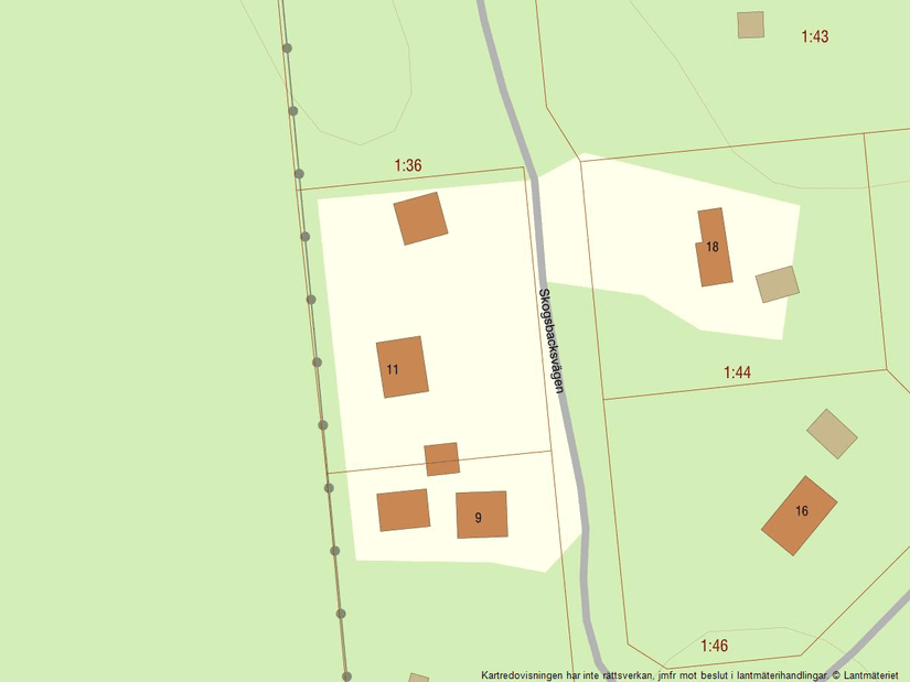 Fritidshus, Skogsbacksvägen 11, Vansjö, Heby