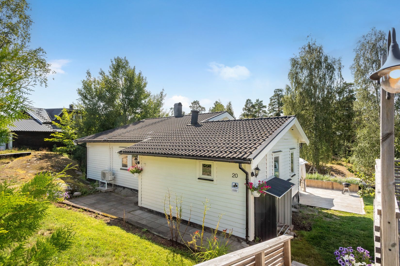 Villa, Grönsångarvägen 20, Söderskogen, Håbo