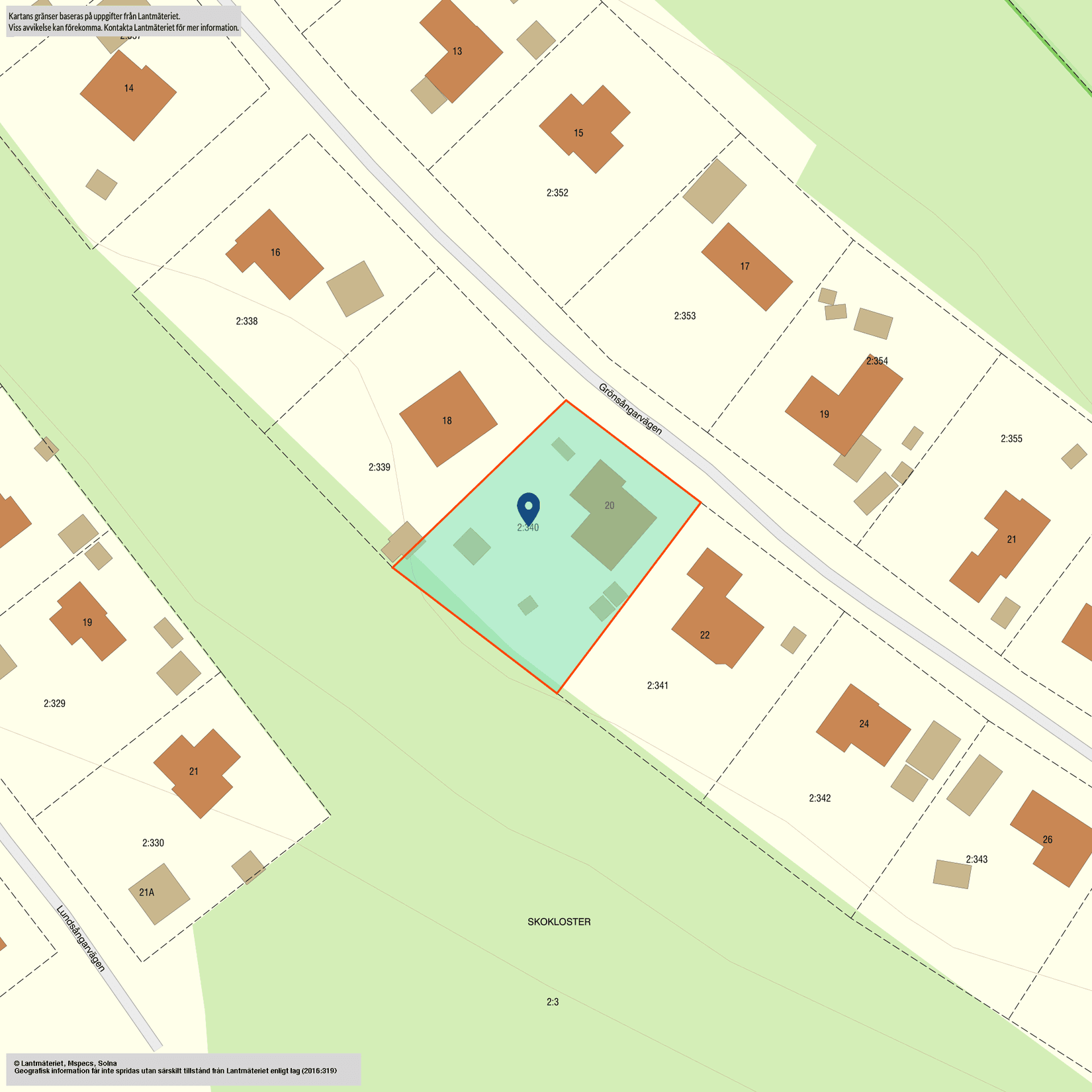 Villa, Grönsångarvägen 20, Söderskogen, Håbo