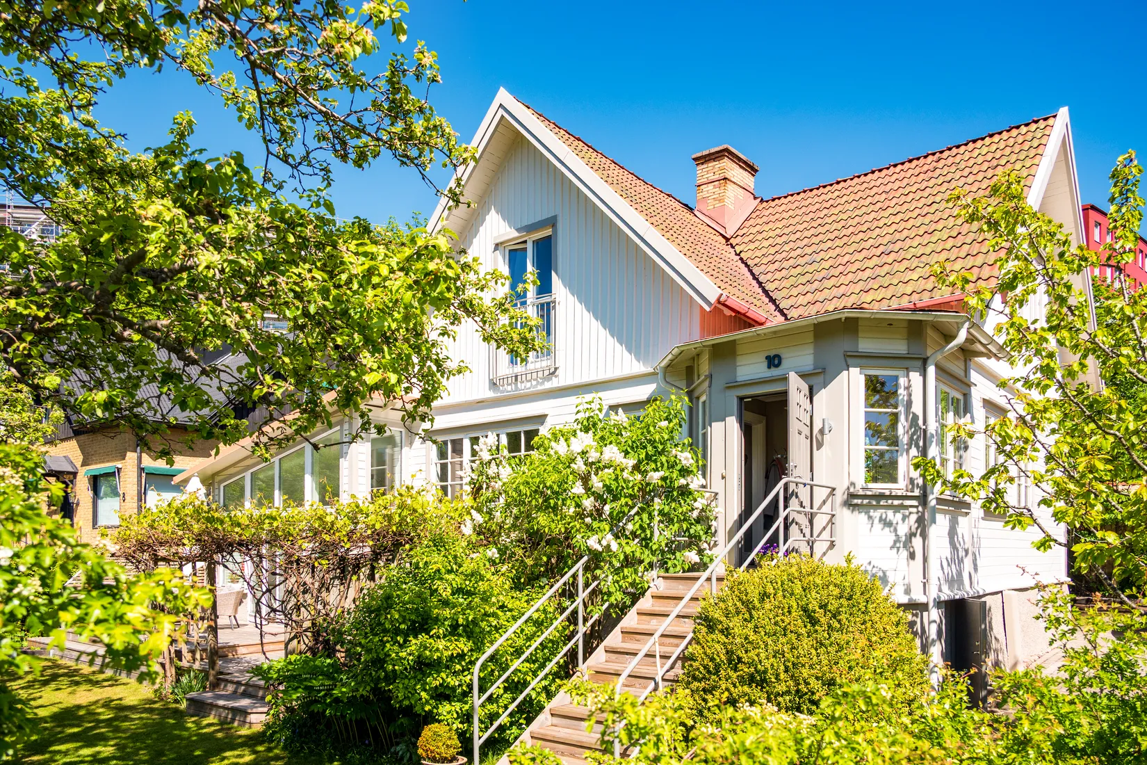 Villa, Björkuddsgatan 10, Johanneberg, Göteborg