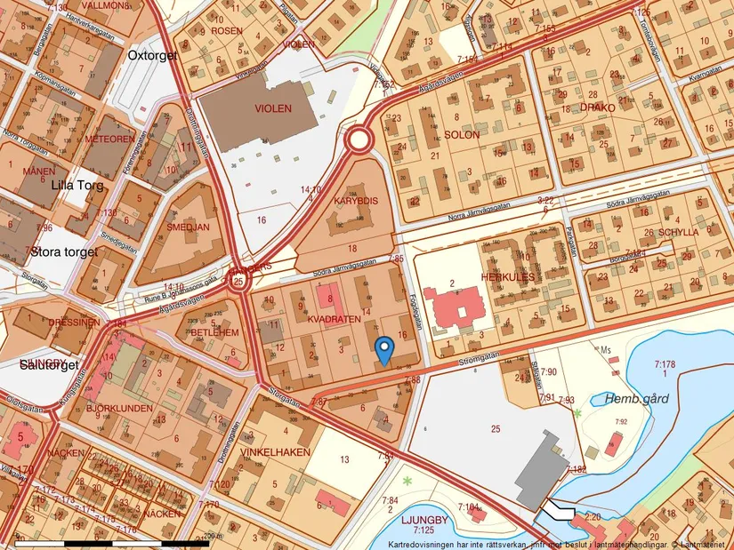 Bostadsrätt, Strömgatan 7A, Centralt, Ljungby