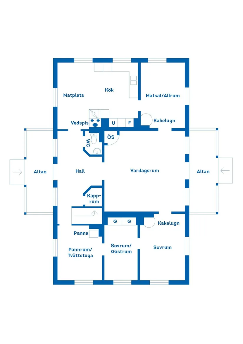 Villa, Ersbackavägen 3, Ockelbo
