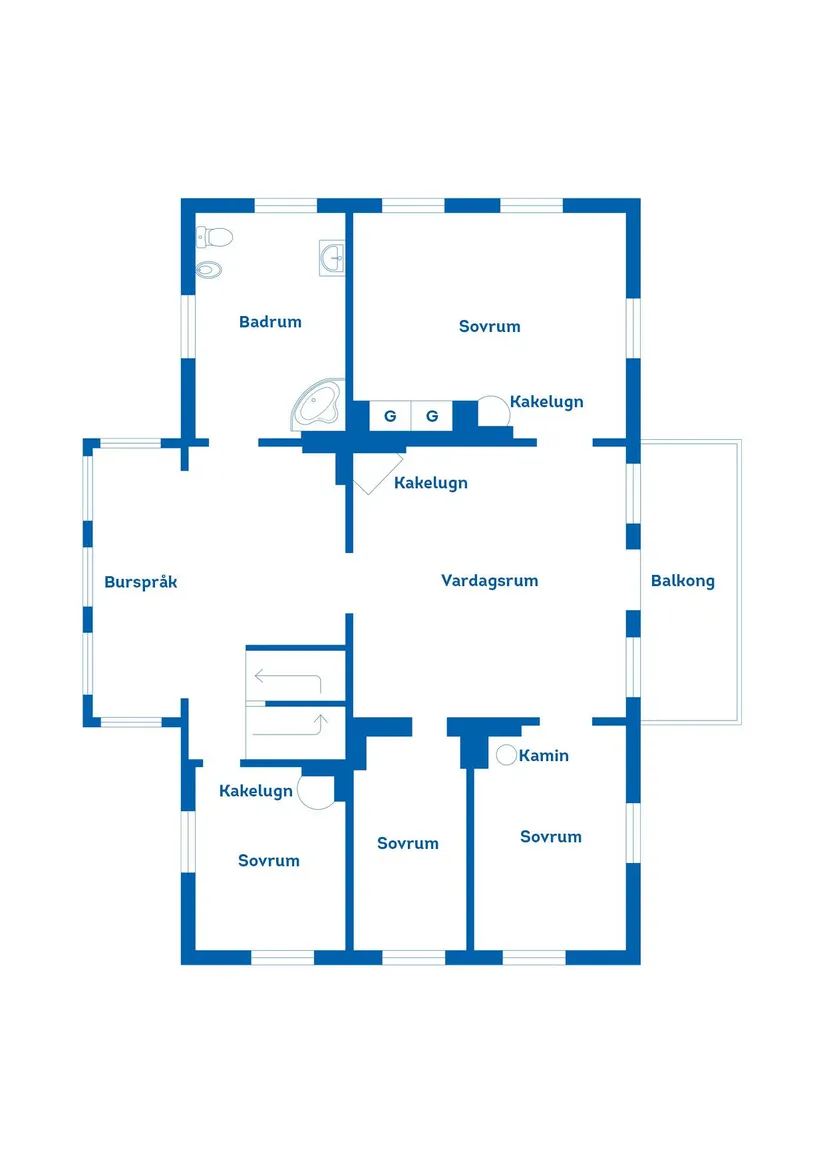 Villa, Ersbackavägen 3, Ockelbo