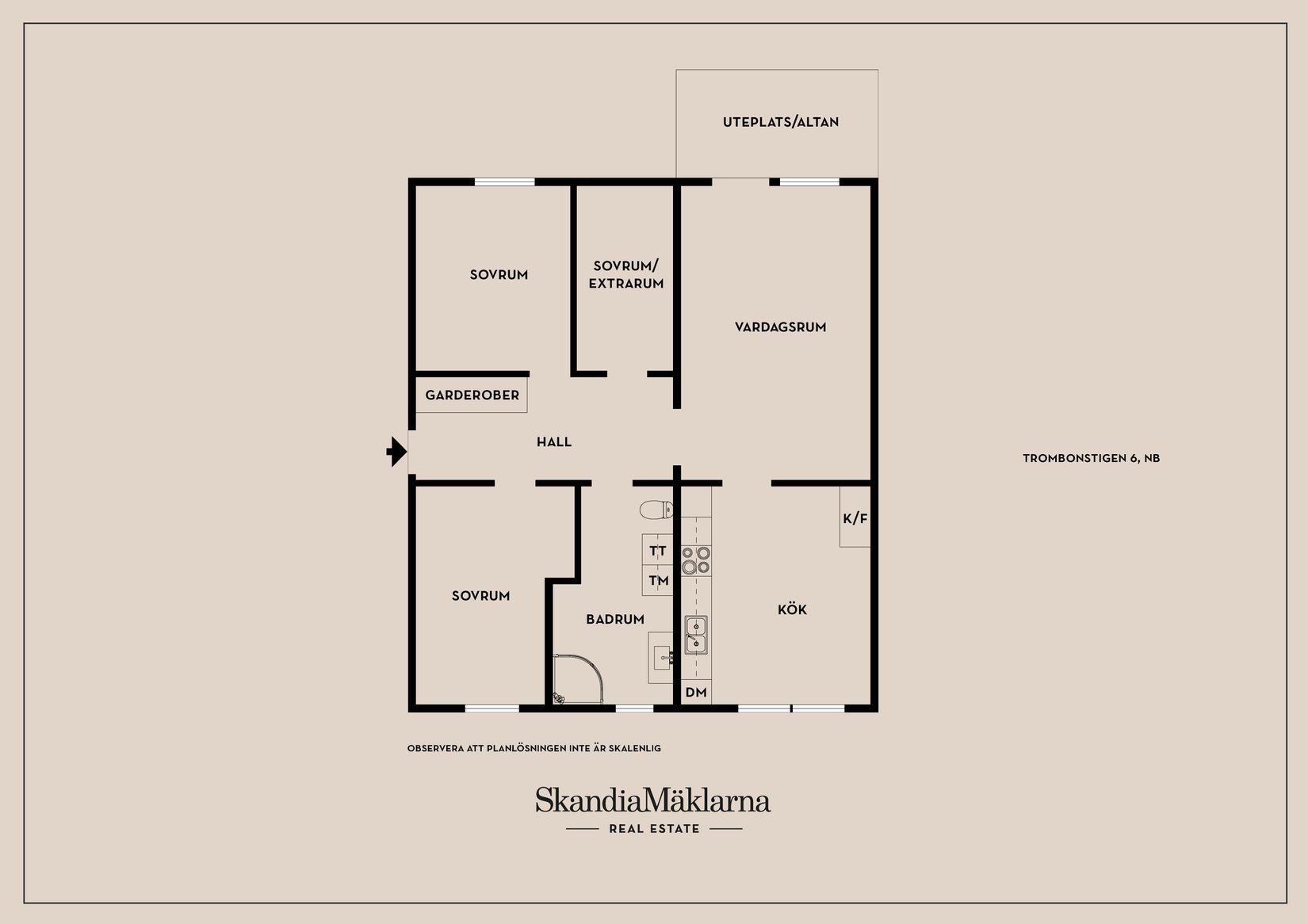 Bostadsrätt, Trombonstigen 6, nb, Brunna - Kungsängen, Upplands-Bro