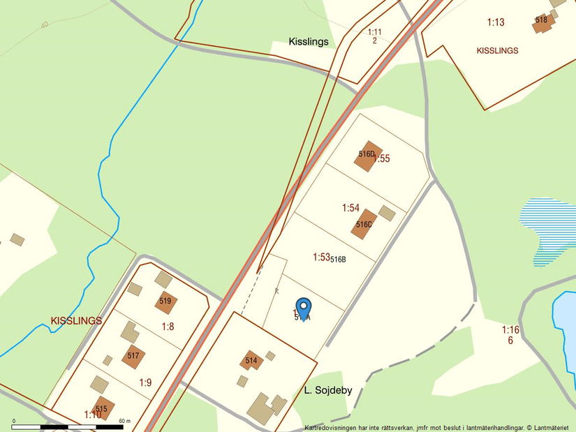 Tomt, Fole Lilla Sojdeby 516A, Mellersta Gotland - Fole, Gotland