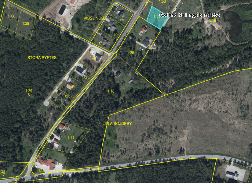 Tomt, Fole Lilla Sojdeby 516A, Mellersta Gotland - Fole, Gotland