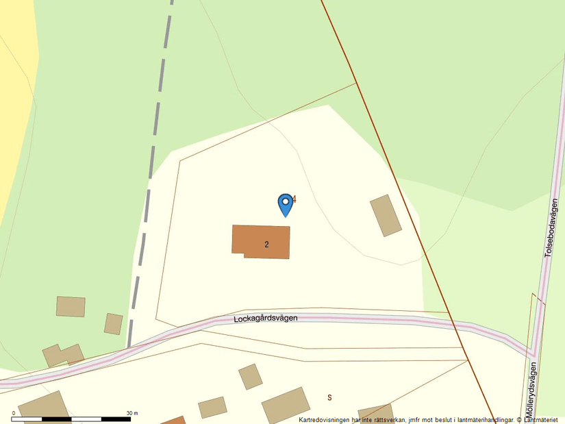 Villa, Lockagårdsvägen 2, Johannishus, Ronneby