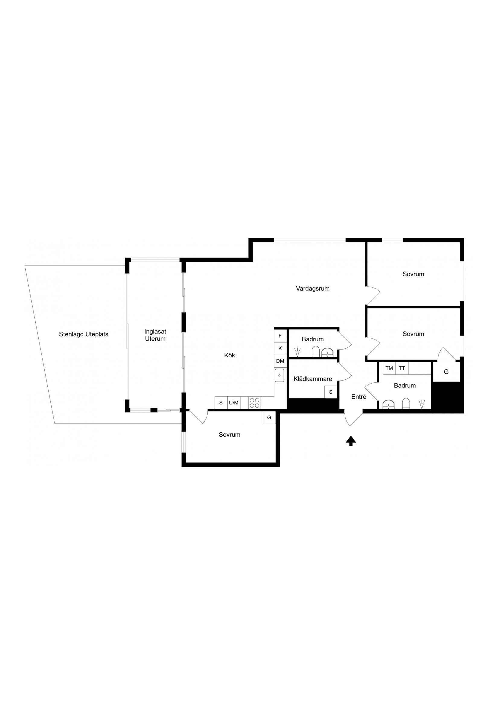 Bostadsrätt, Södra vägen 50, Söder, Varberg